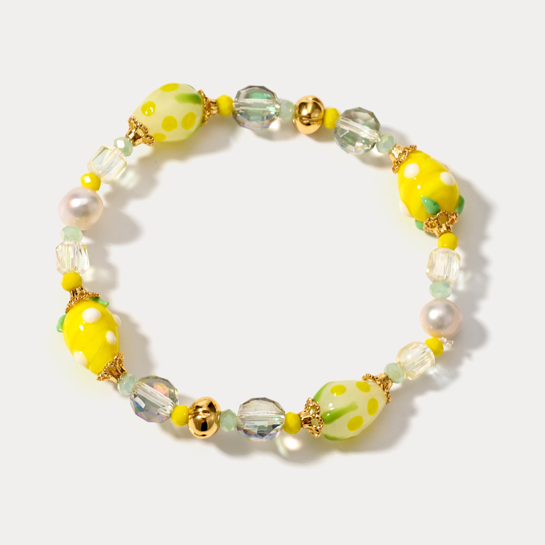 Yellow Crystal Bracelet