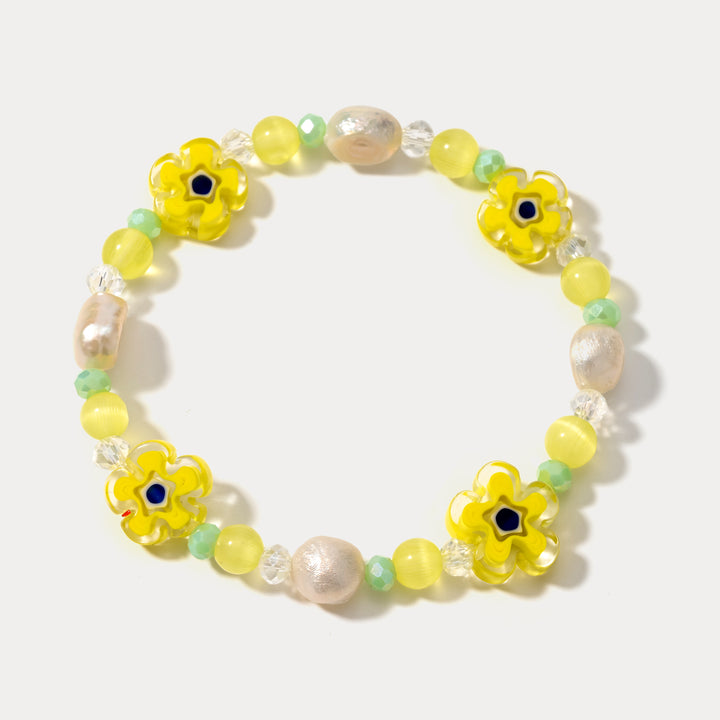 Crystal Bead Bracelet