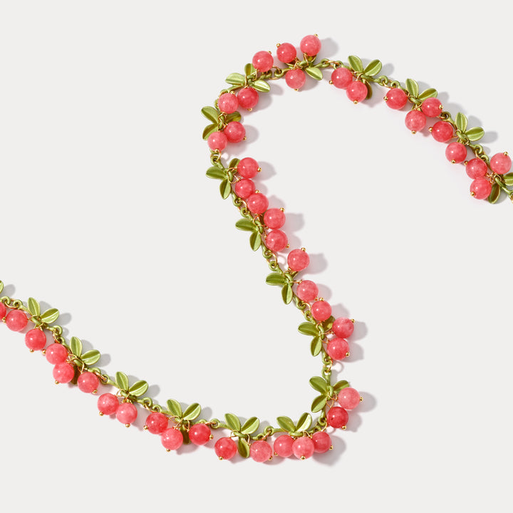 Pink Stone Necklace