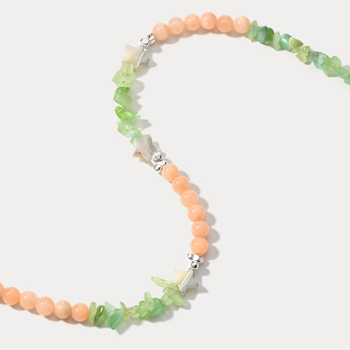 Peridot Chip Necklace