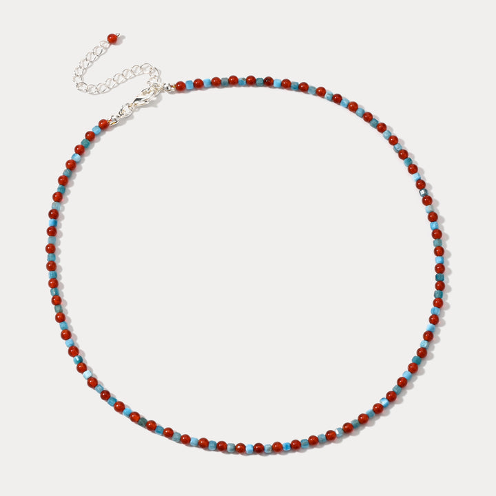 Blue Apatite Necklace
