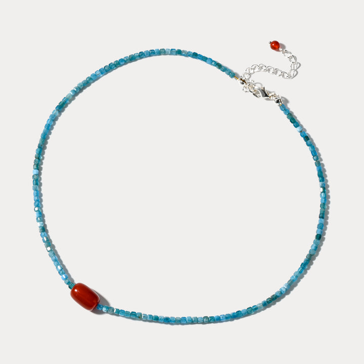 Apatite Bead Necklace