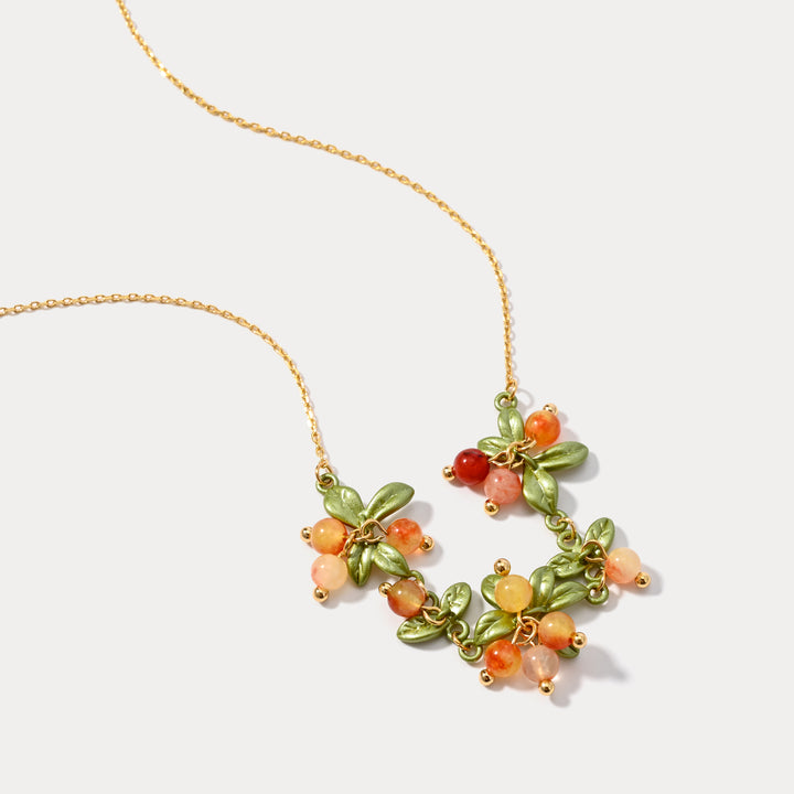 Gold and Stone Necklace