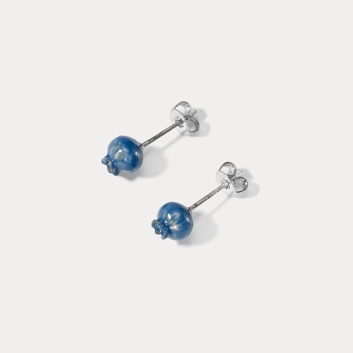 Blueberry Stud Earrings