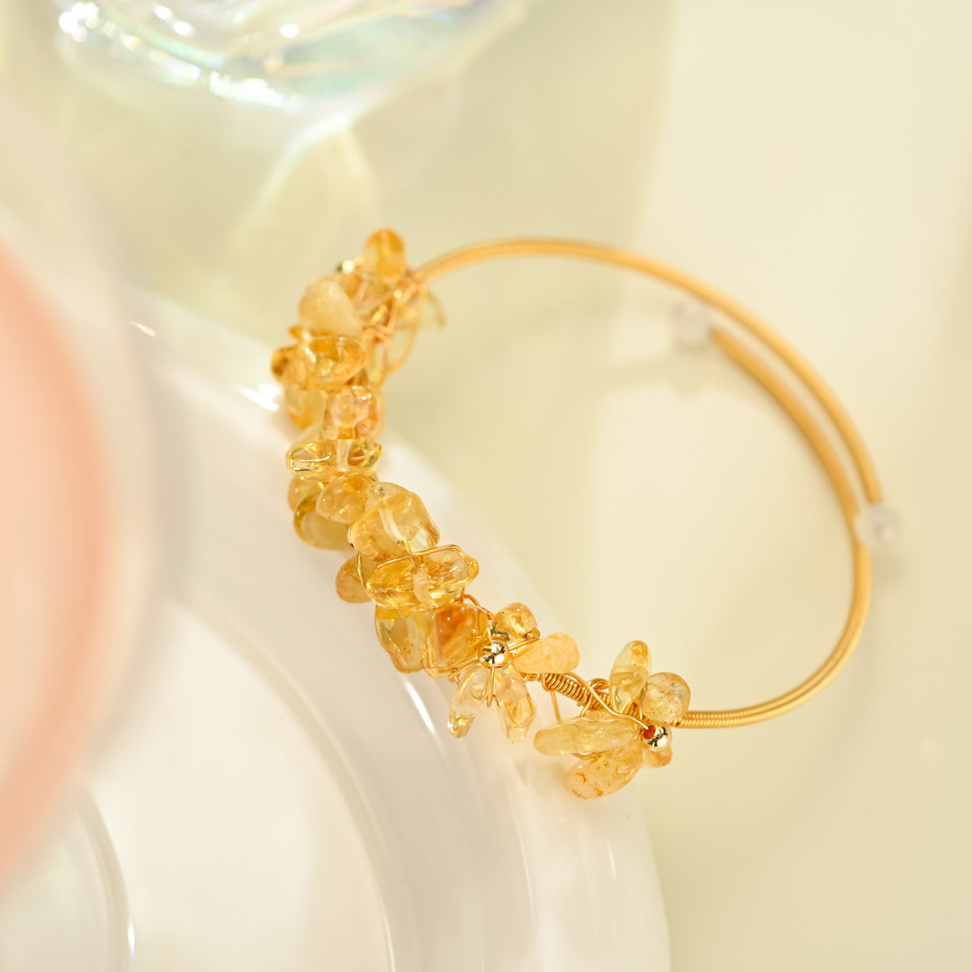 Citrine Crystal Bracelet