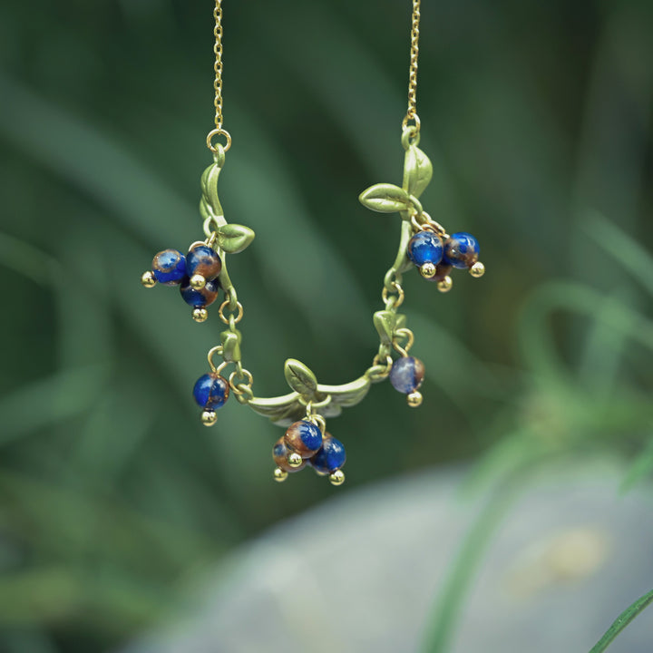 Collana di mirtilli