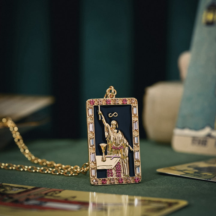 Collana di tarocchi mago