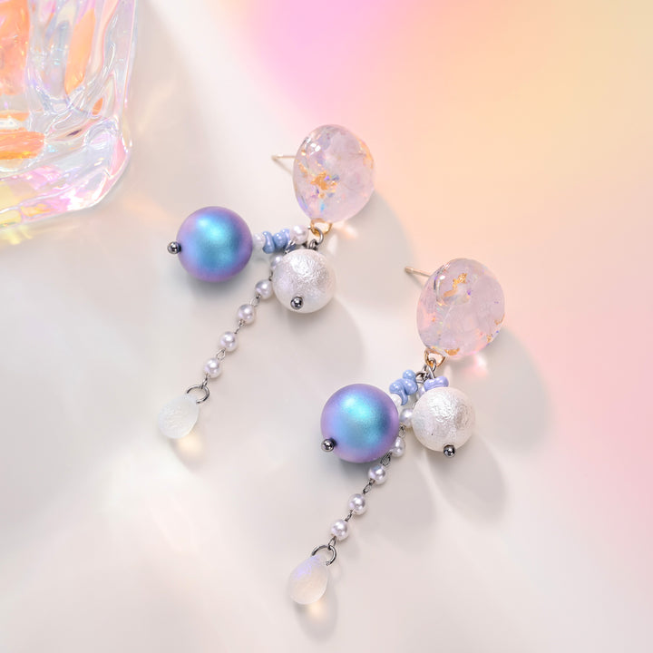 Selenichast Czech Crystal Ocean Earrings