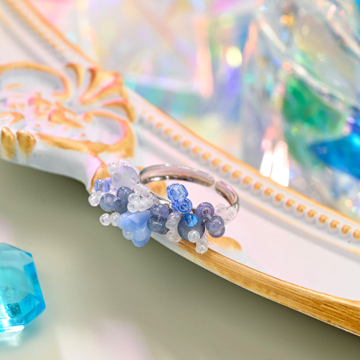 Selenichast Czech Crystal Ocean Rings