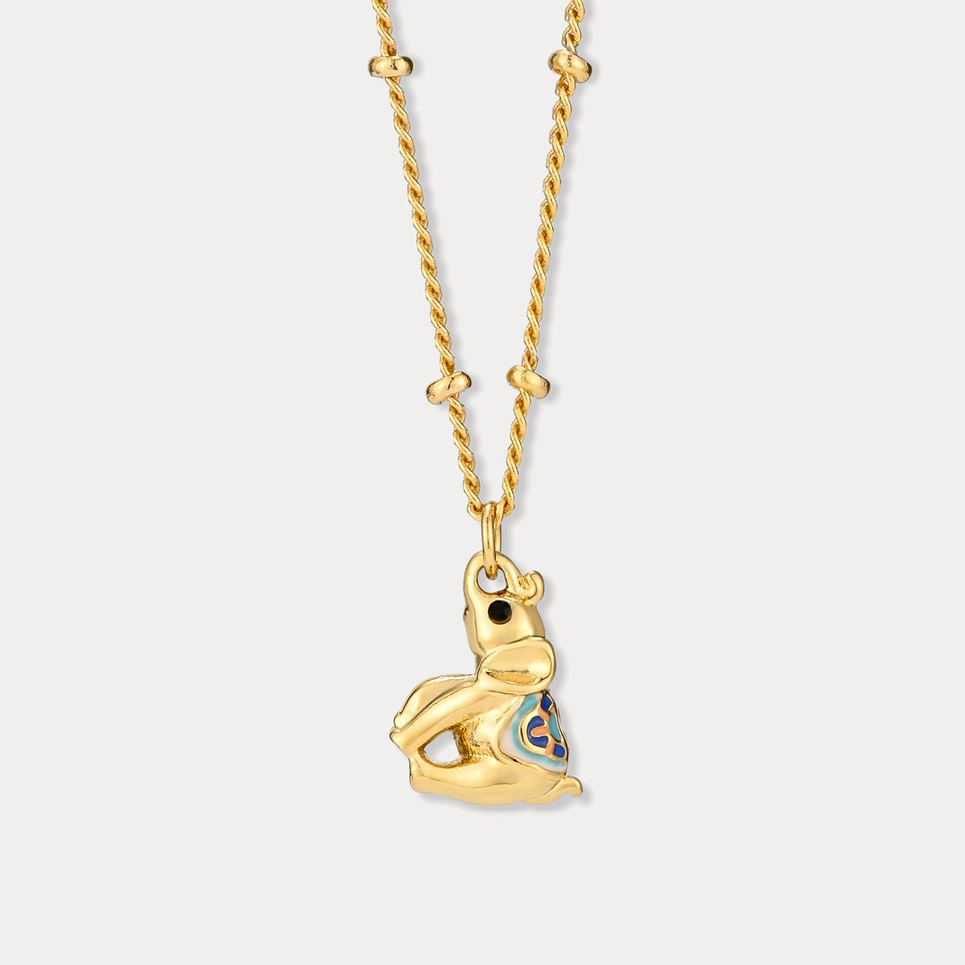 Selenichast Elephant Necklace