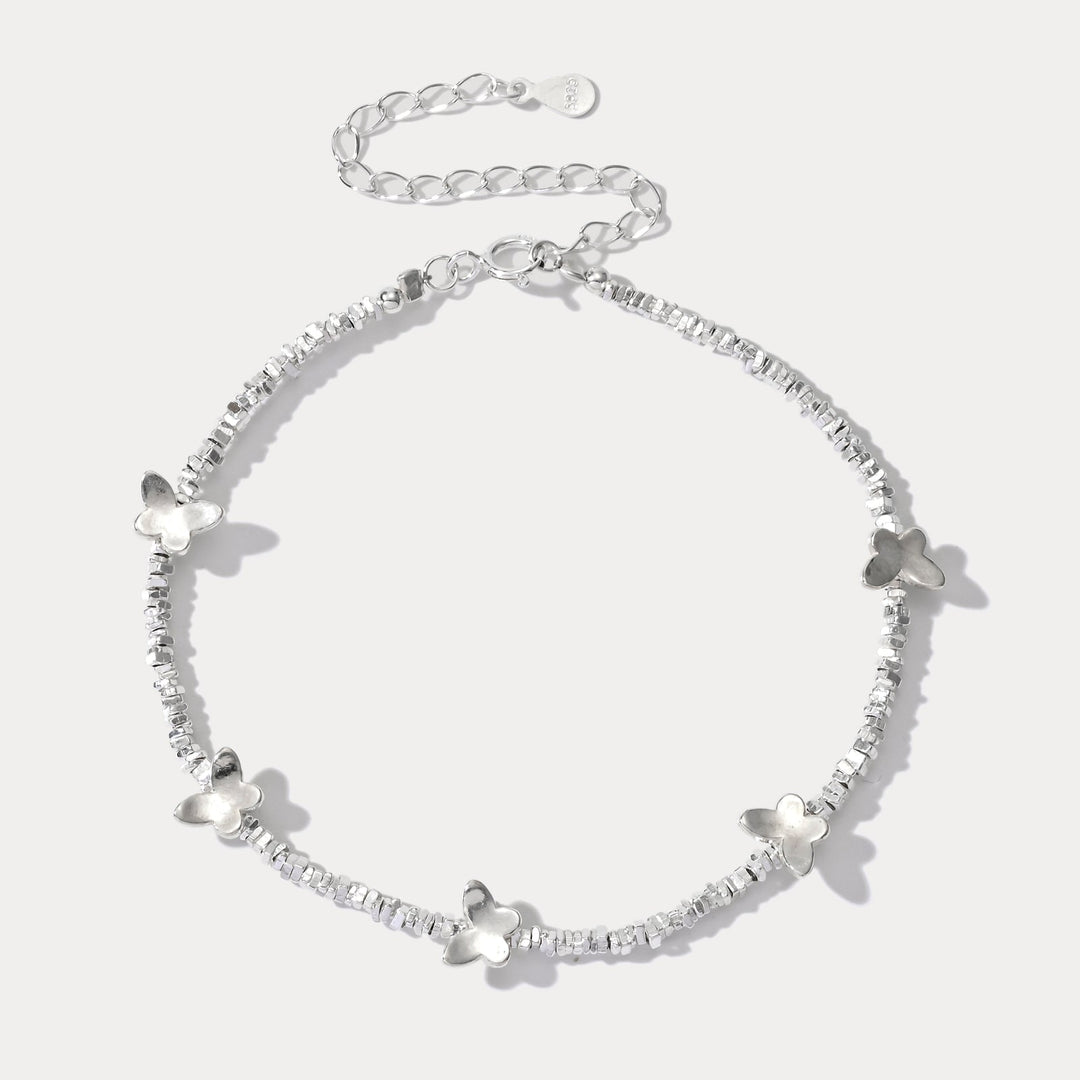 Silver Butterfly Bracelet