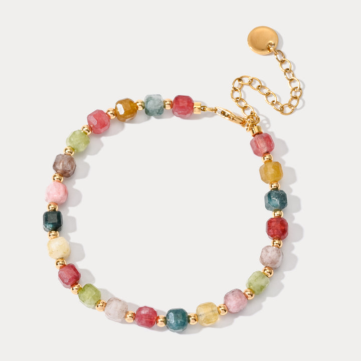 Selenichast Colorful Seed Bead Bracelet