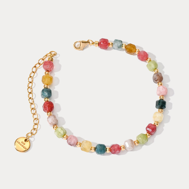 Selenichast Colorful Seed Bead Bracelet
