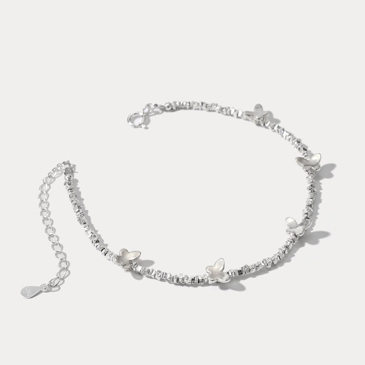 Silver Butterfly Bracelet