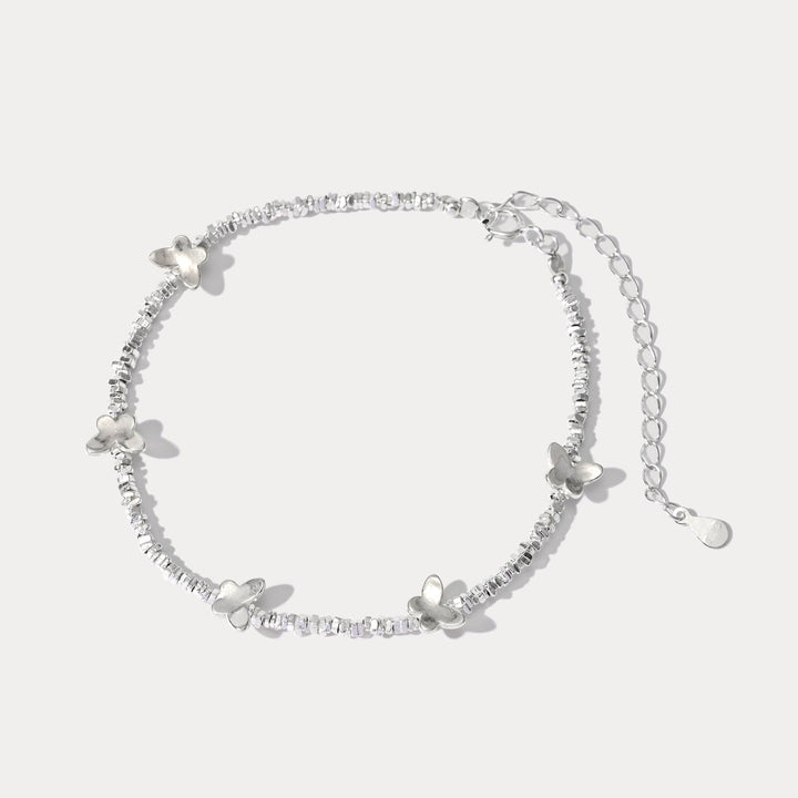 Silver Butterfly Bracelet