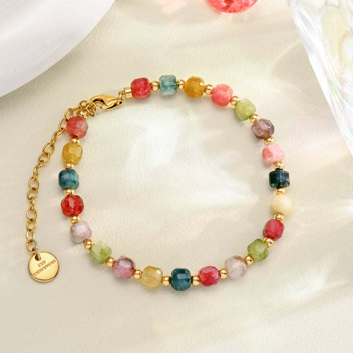 Selenichast Colorful Seed Bead Bracelet