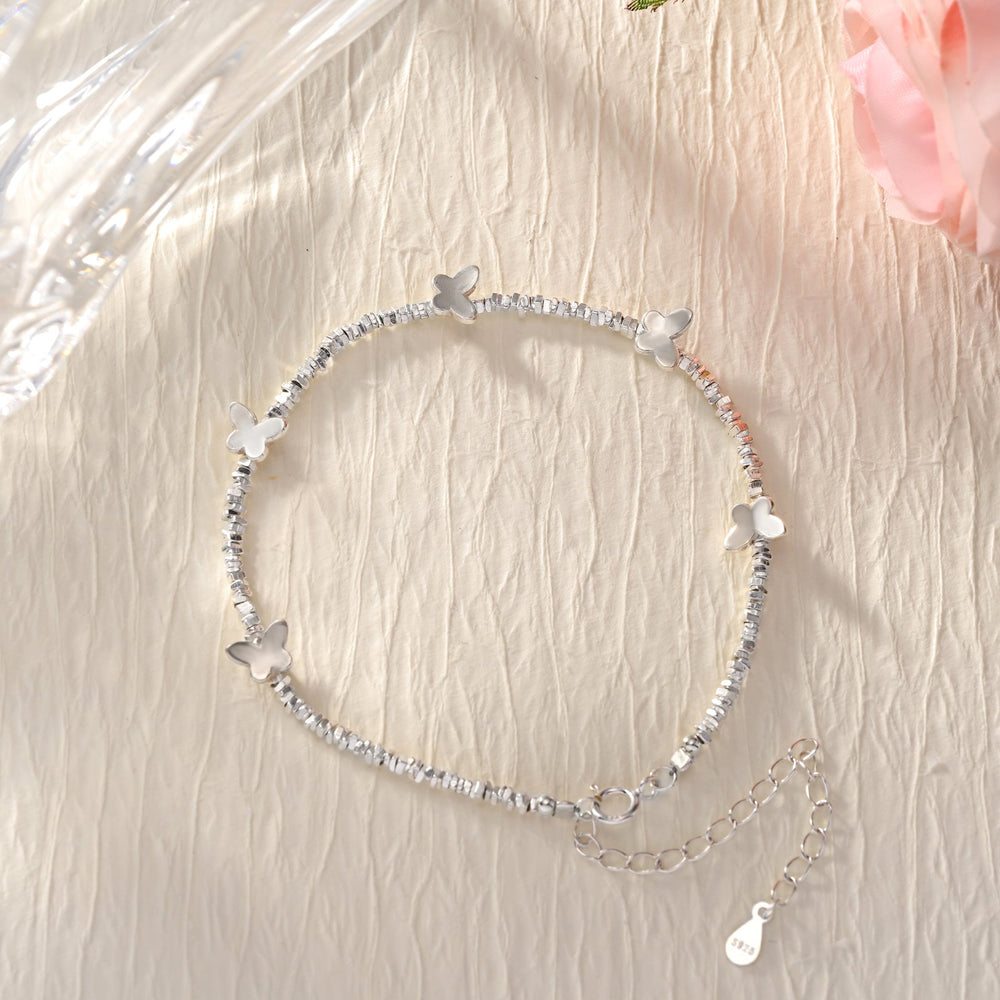 Silver Butterfly Bracelet