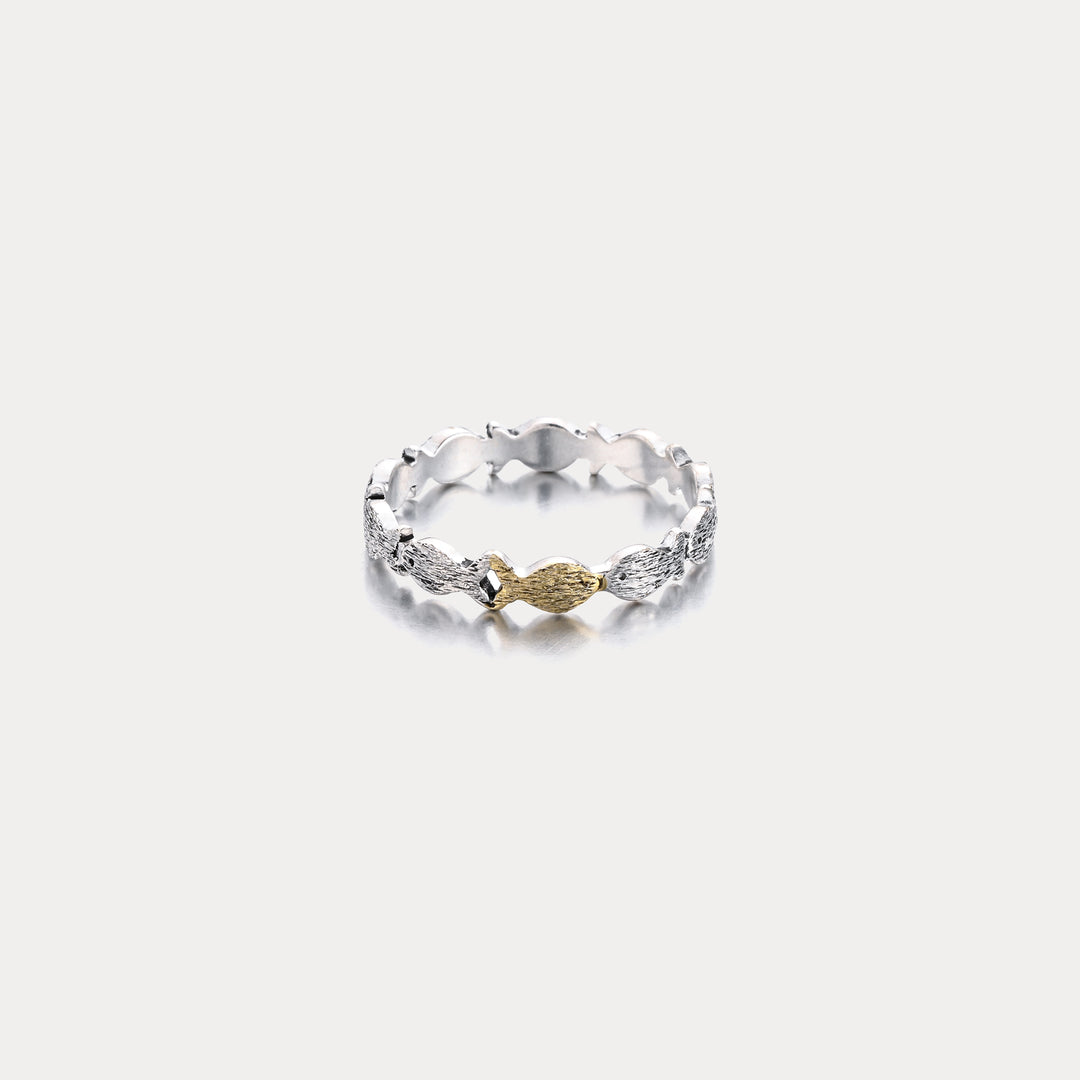 Selenichast Silver Fish Ring