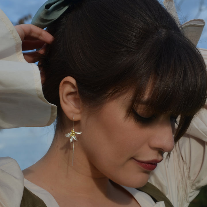 Osmanthus Fragrans Hook Stylish Earrings