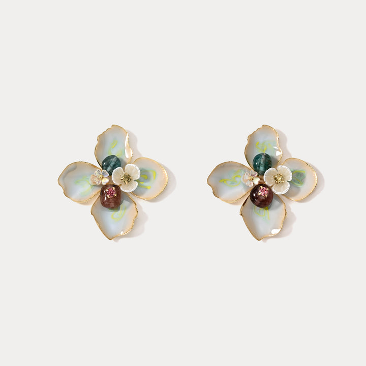 Flowers Stud Earrings
