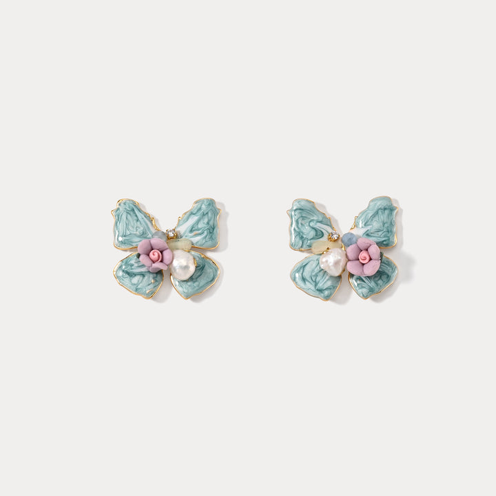 Butterfly Stud Earrings