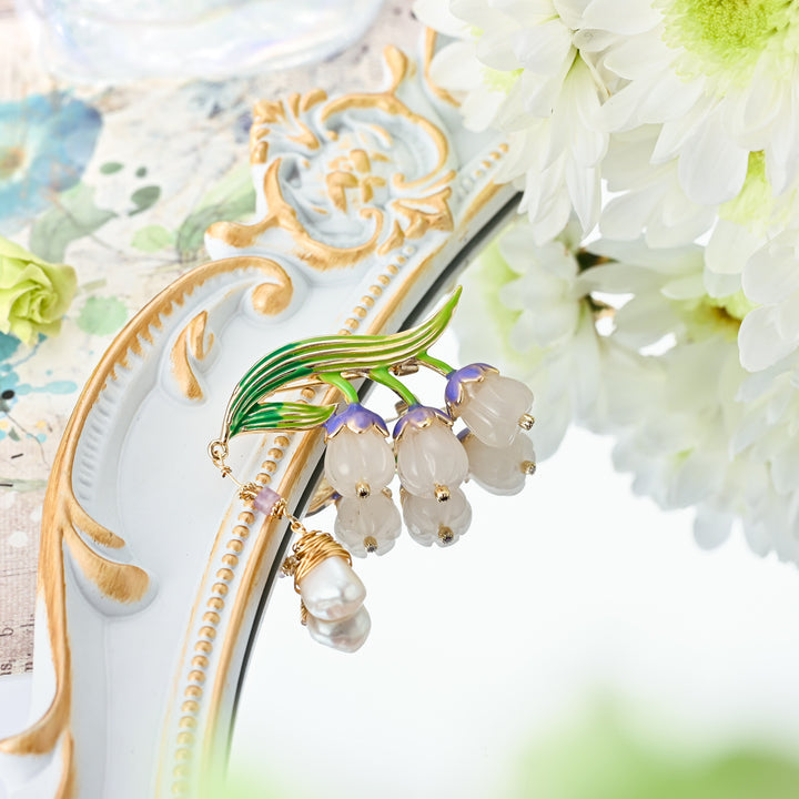 Lily Of The Valley Brooch