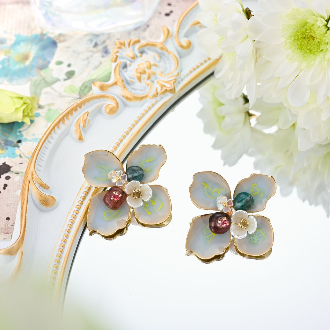 Flowers Stud Earrings