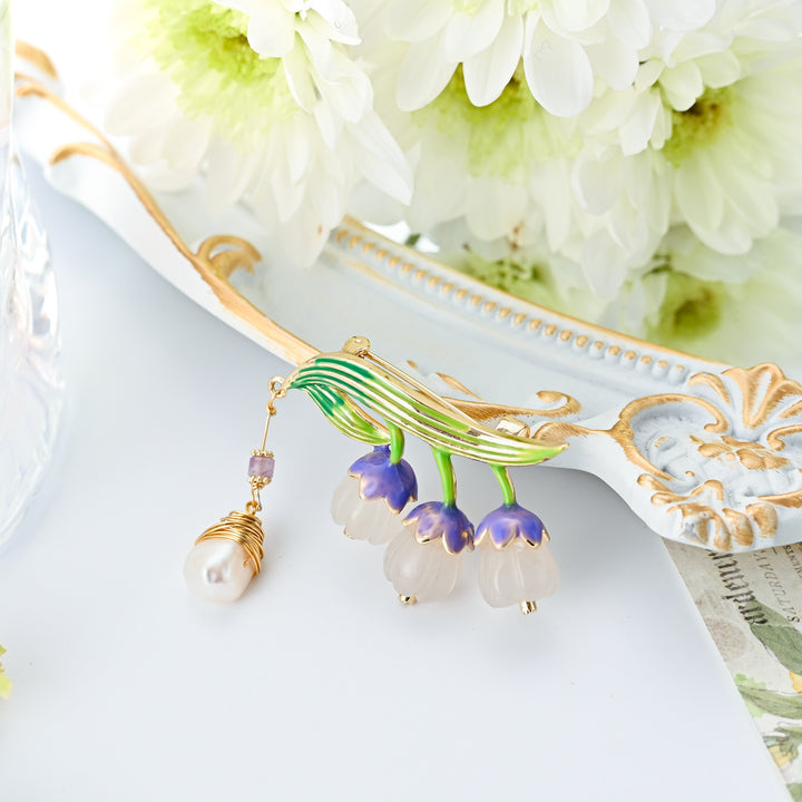 Lily Of The Valley Brooch
