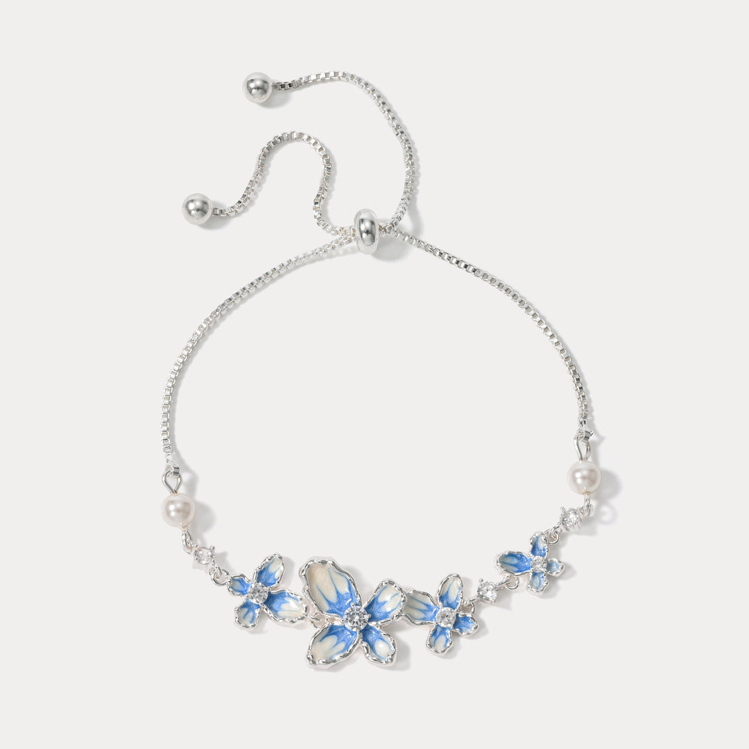 Silver Butterfly Bracelet