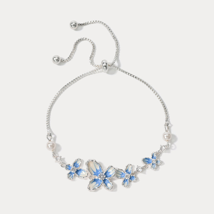 Silver Butterfly Bracelet