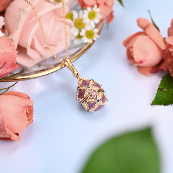 Dragon Egel Locket Halskette