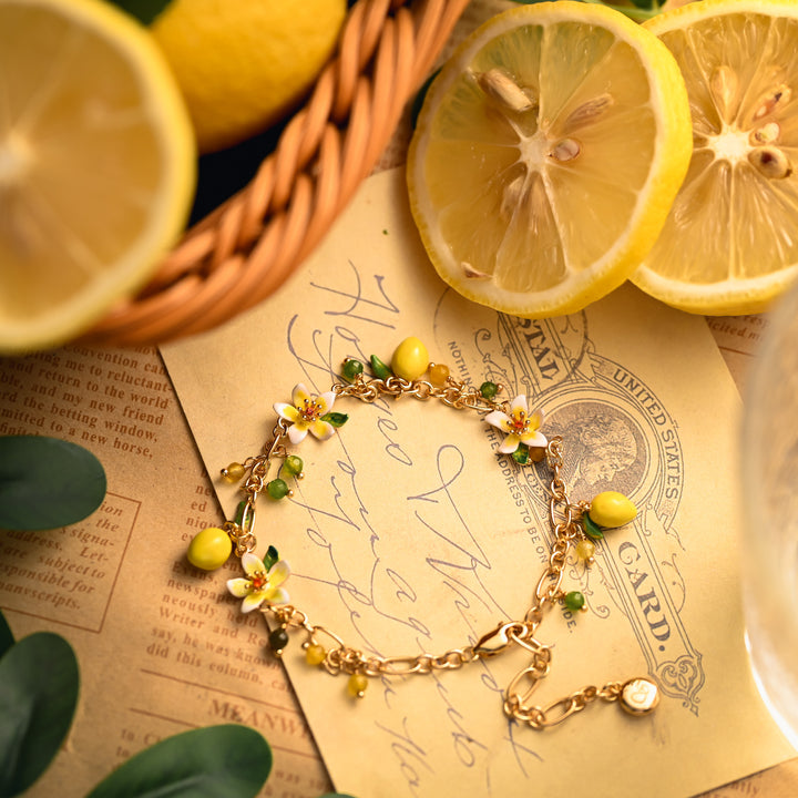 레몬 팔찌