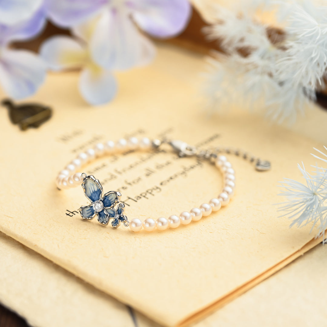 Blue Butterfly Bracelet
