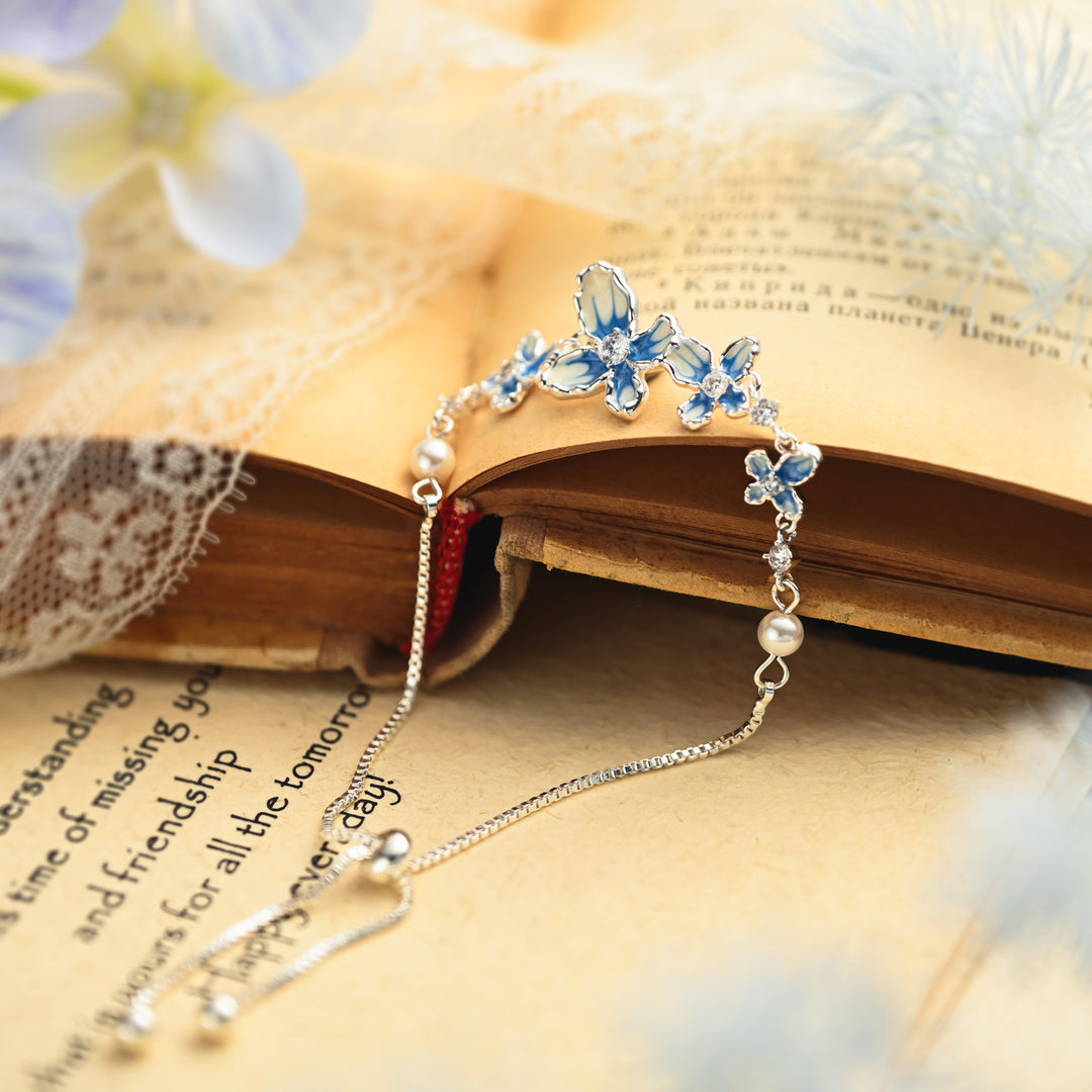 Silver Butterfly Bracelet