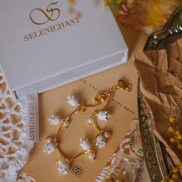 Lily Of The Valley Dainty Bracelet