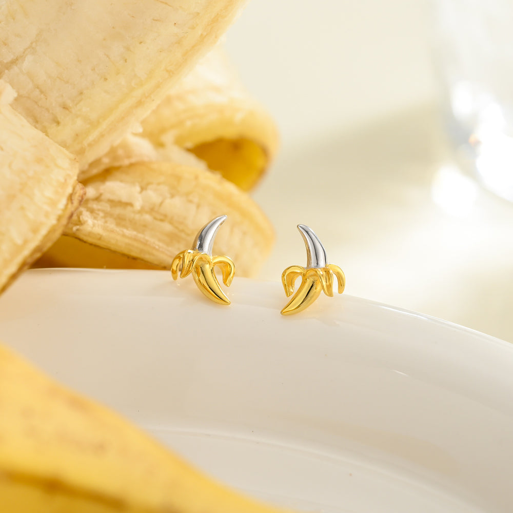 Statement Banana Earrings