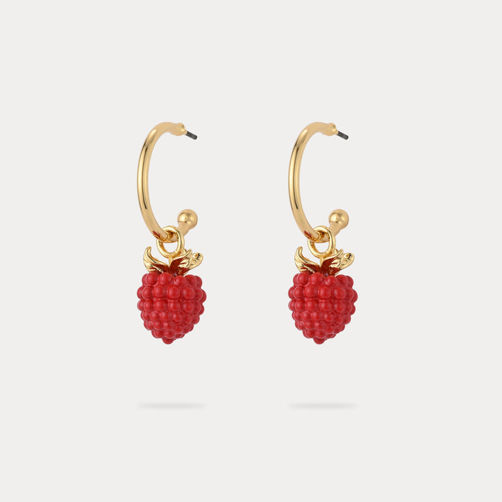 Selenichast Raspberry Earrings