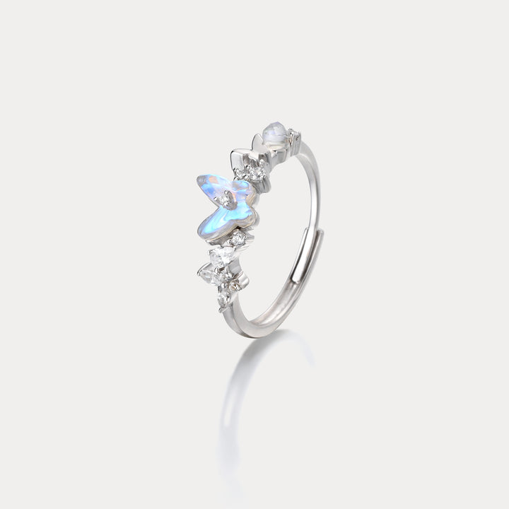 Selenichast Butterfly Silver Ring