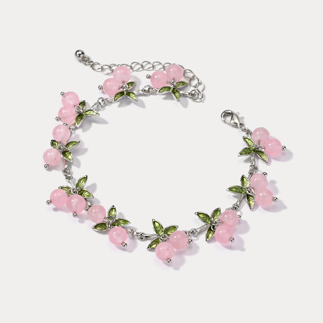 Selenichast Pink Raspberry Bracelet