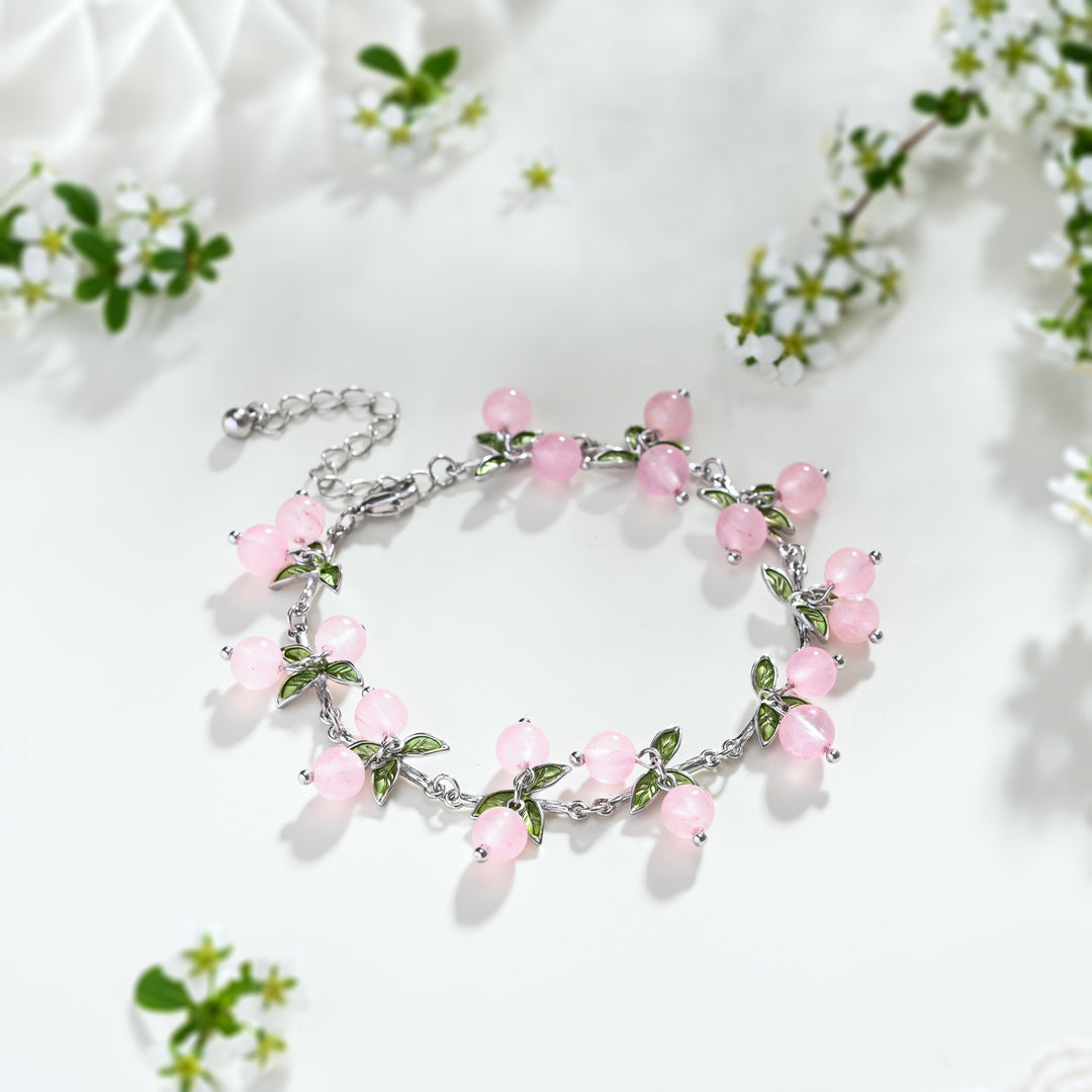 Selenichast Pink Raspberry Bracelet
