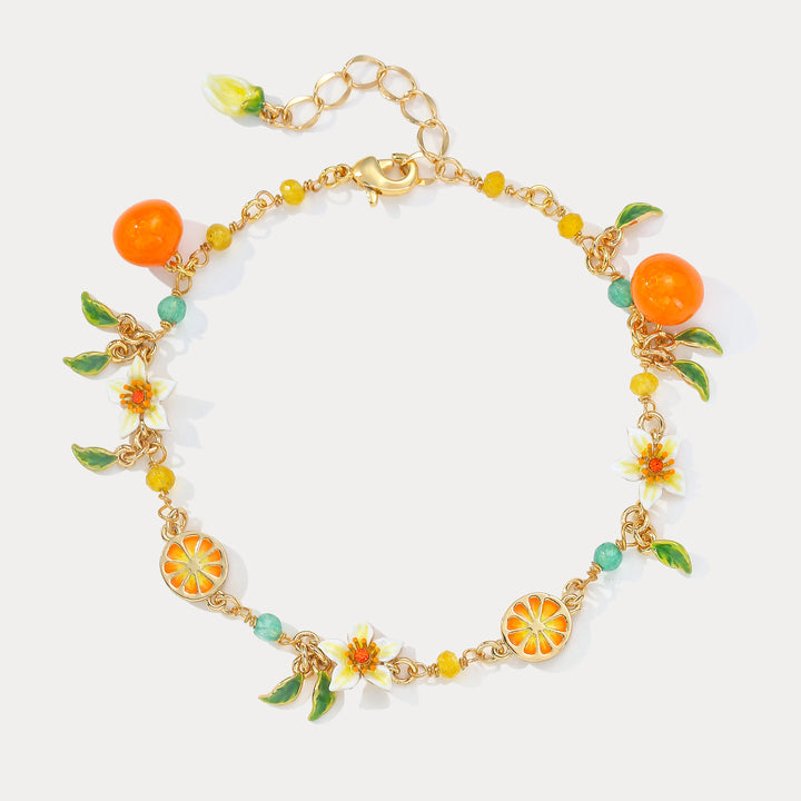 Orange Blossom Bracelet