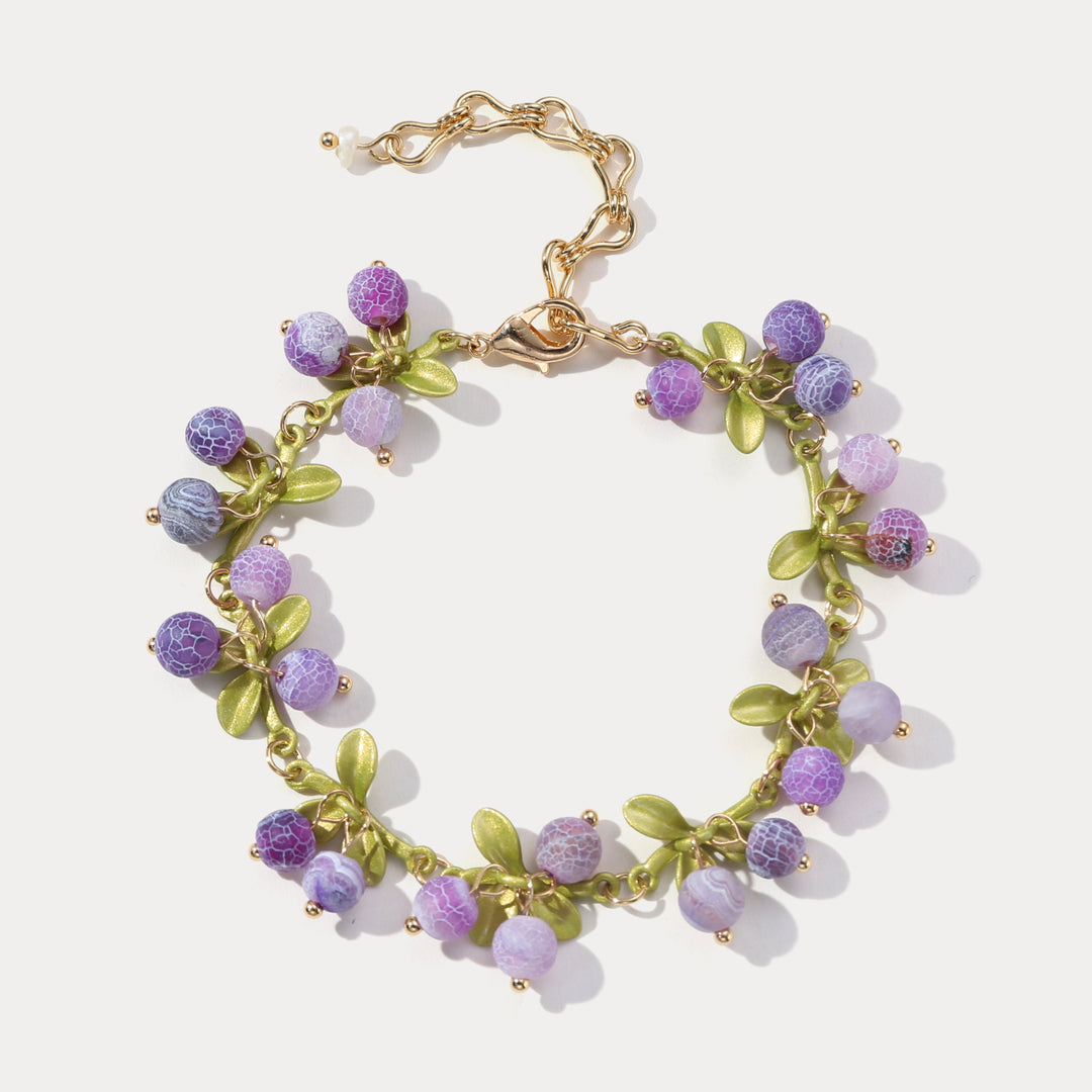 Purple Berry Bracelet