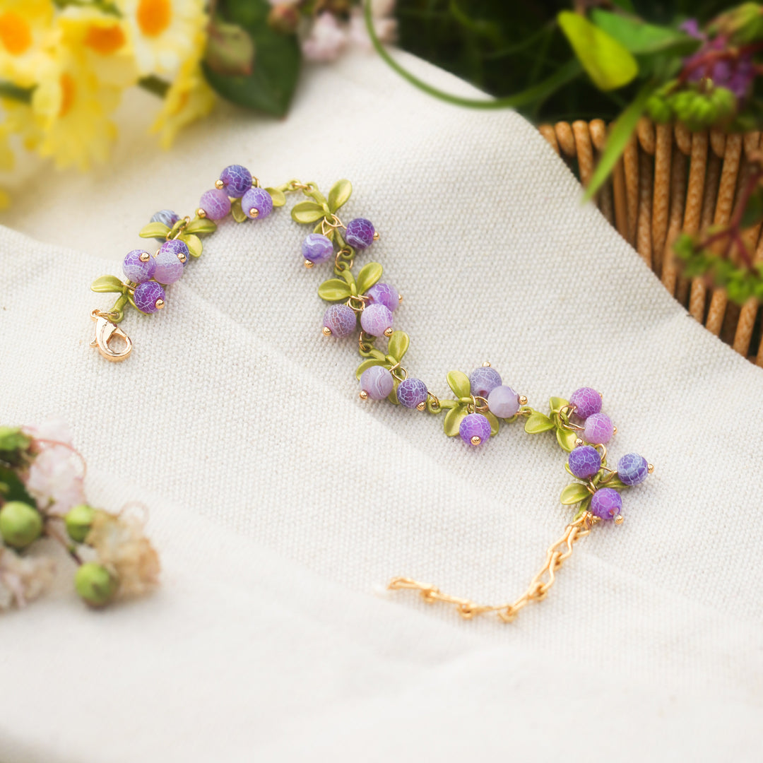 Purple Berry Bracelet