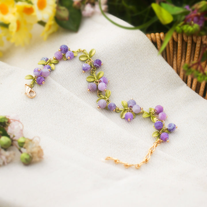 Purple Berry Bracelet