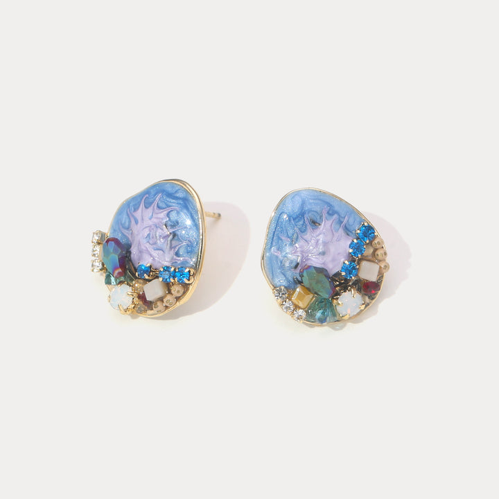 Selenichast Ocean Gemstone Earrings