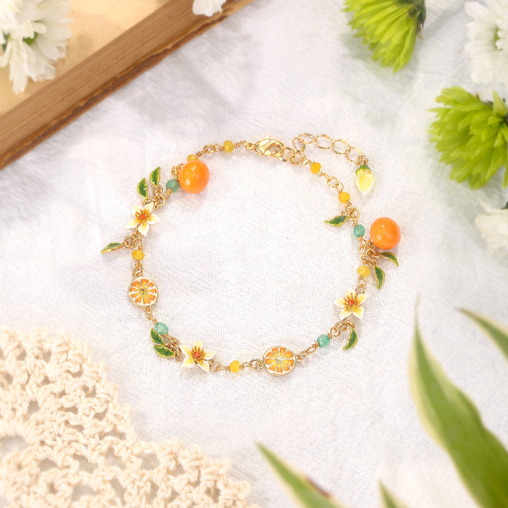 Orange Blossom Bracelet