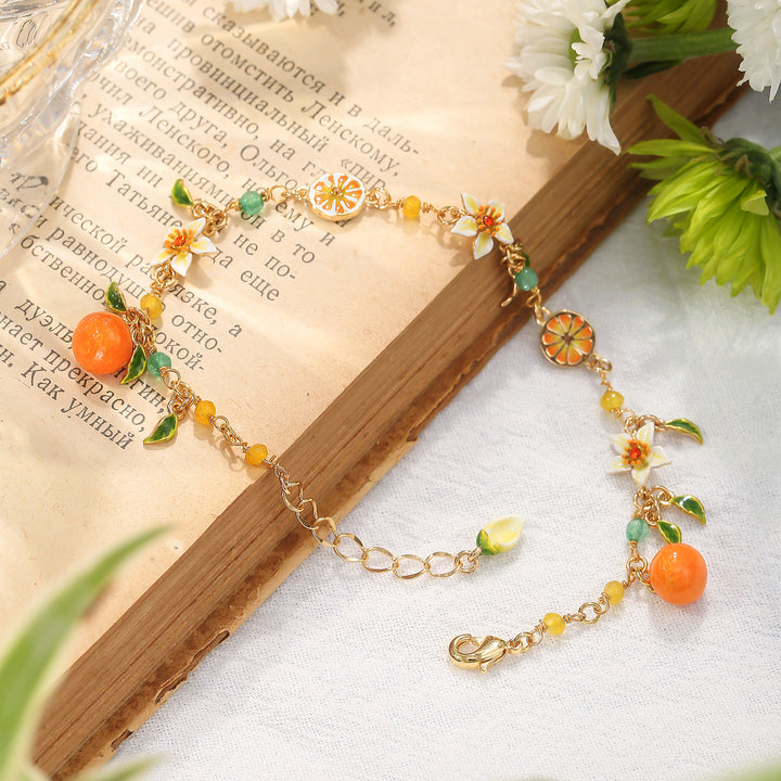 Orange Blossom Bracelet