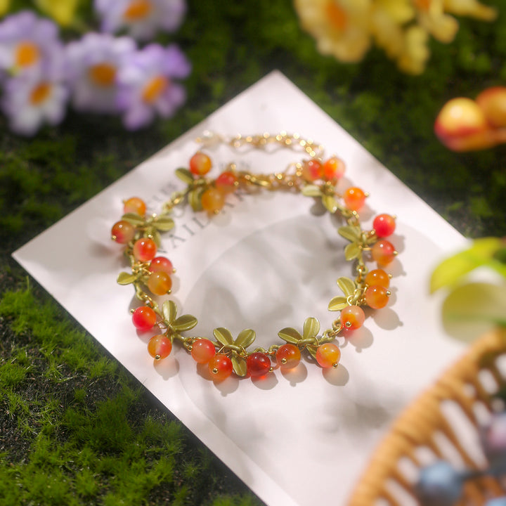 Dainty Berry Bracelet