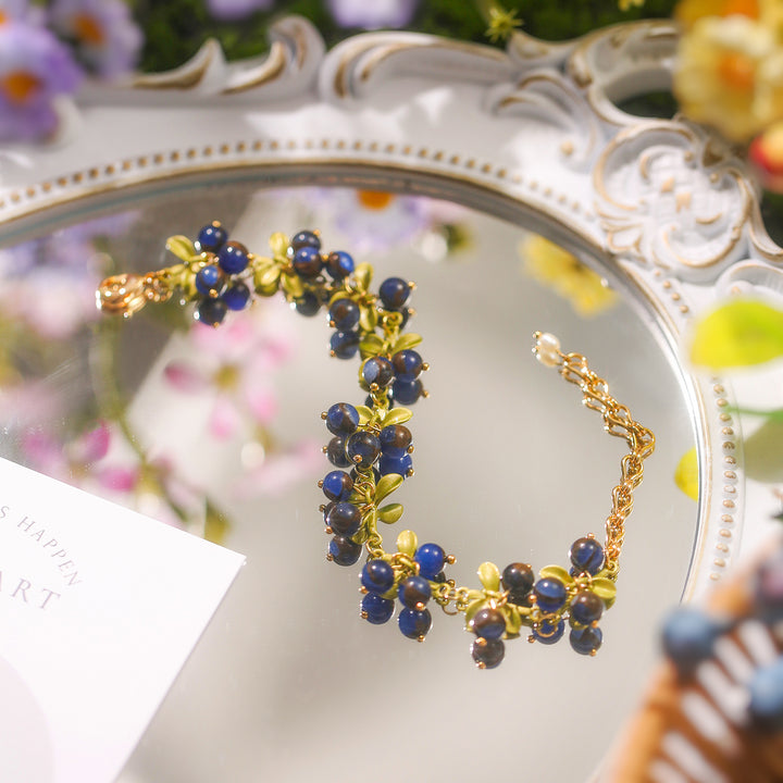 Delicate Blueberry Bracelet