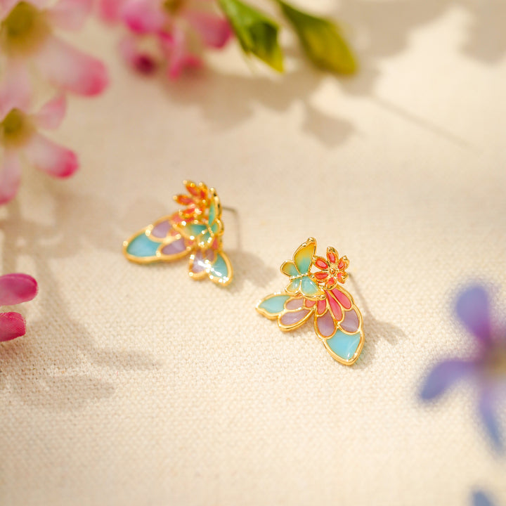 Enamel Earrings